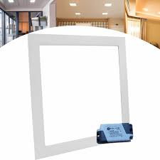 PLAFON LED EMBUTIR 18W QUADRADO 22X22CM BIVOLT